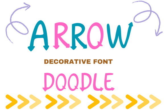 Arrow Doodle: The Font That Guides Your Creative Vision