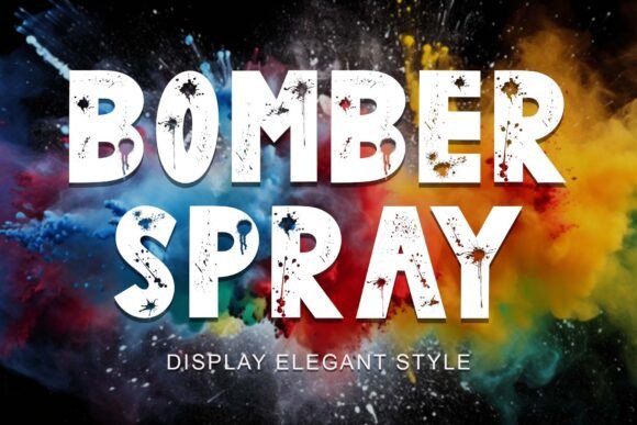 Bomber Spray: Unleashing Raw Energy on Your Design Projects