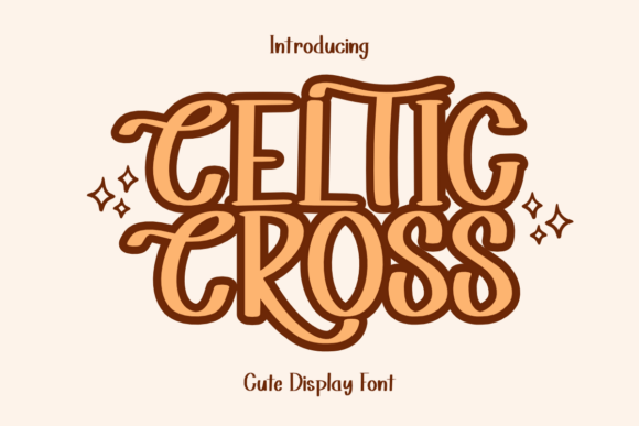 Celtic Cross: A Whimsical Font for Enchanting Brand Stories