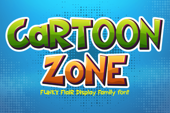 Funky Flair: The Vibrant Display Font for Playful Projects