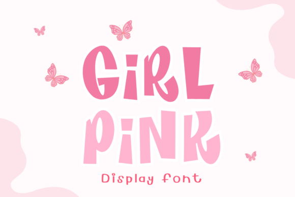 Girl Pink: A Sweet Typeface for Feminine Design Projects