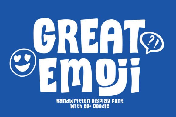 Great Emoji Regular: A Typeface That Feels Like a High-Five