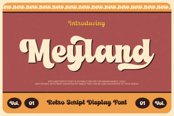 Meyland: Capturing Mid-Century Magic with a Modern Script Font