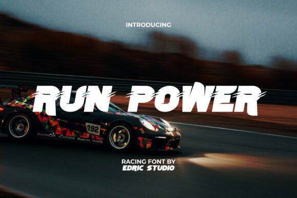 Run Power: A Font That Moves as Fast as Your Brand