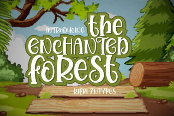 The Enchanted Forest: A Whimsical Font for Creative Projects