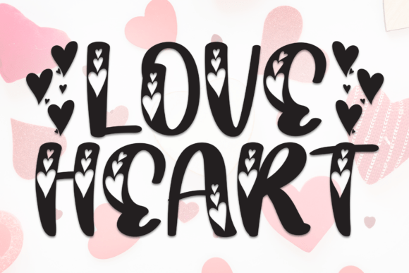 The Sweetest Script: Exploring the Charm of the Love Heart Typeface