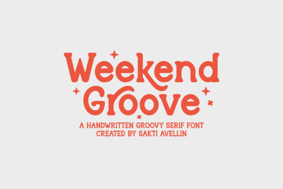 Weekend Groove: A Serif Font with Artistic Soul
