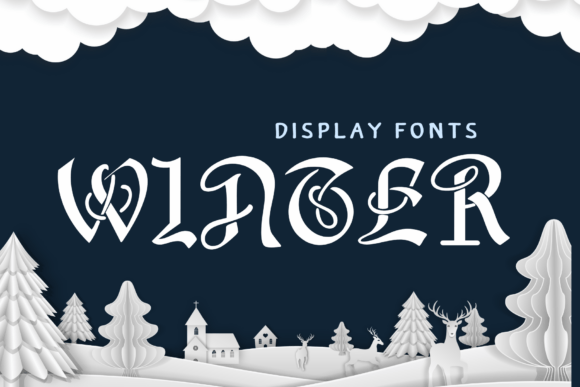 Winter: The Curly Font That Brings Cozy Charm to Any Project